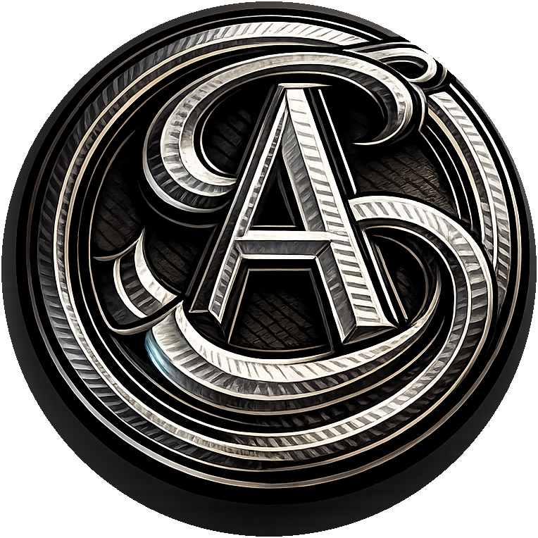 AudioSlave Organics ASO stamp — core identity hub